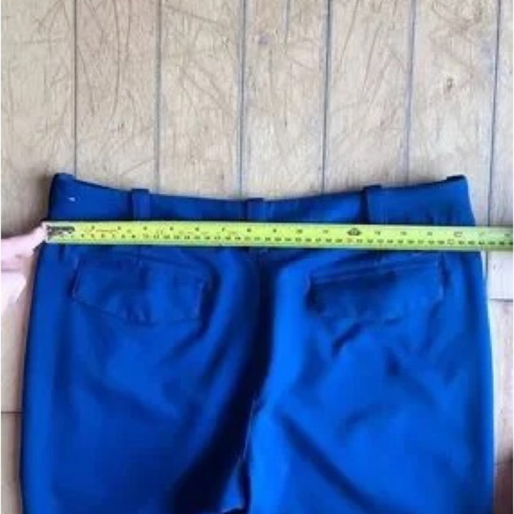 Cobalt Blue Cropped Pants - Picture 7 of 8